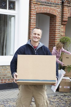 Removal team helping with a home move in Redbridge