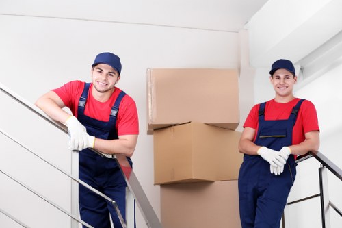Local removals team handling a flat move in Redbridge