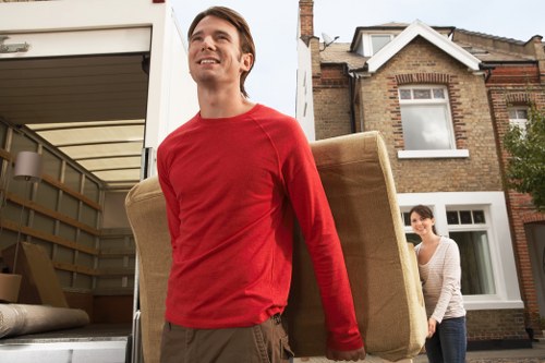 Van service helping with boxes and furniture between properties in Redbridge
