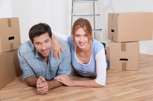 Packing and moving boxes for a flat move in Redbridge