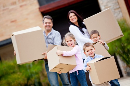 Donation-ready furniture and household goods prepared for charity reuse
