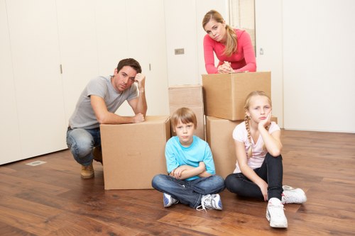 Local packing team preparing a property move in Redbridge