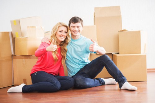 Local moving truck suitable for flats and houses across Redbridge