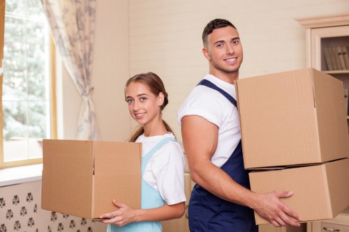 Quote paperwork for a local van move service